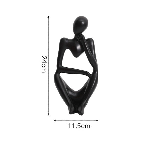 Lisslune | Nordic Abstract Unique Thinker Figurine Home Decor