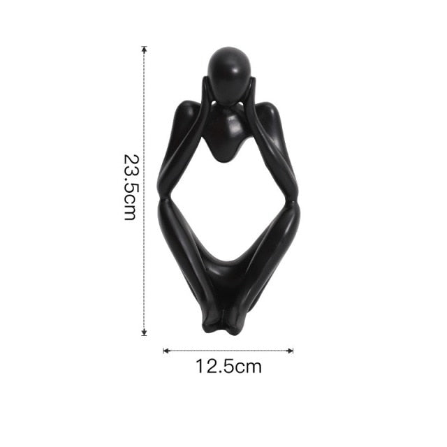 Lisslune | Nordic Abstract Unique Thinker Figurine Home Decor