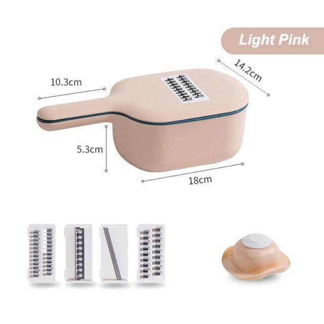 Lisslune | Pastel Multifunctional Easy Storage Grater
