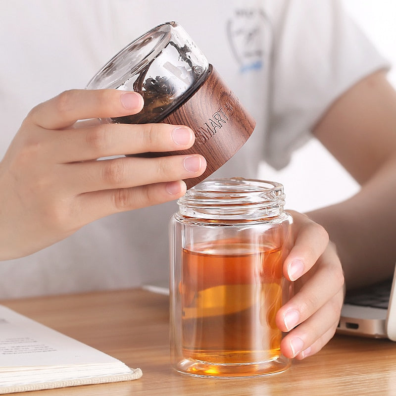 Lisslune | Simple Portable Glass Tea Infuser