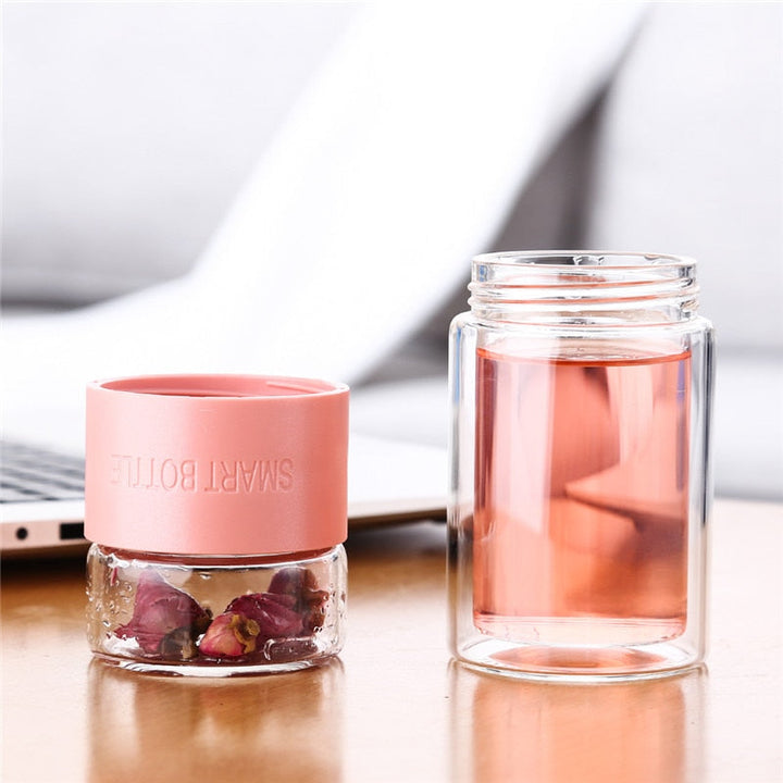Lisslune | Simple Portable Glass Tea Infuser