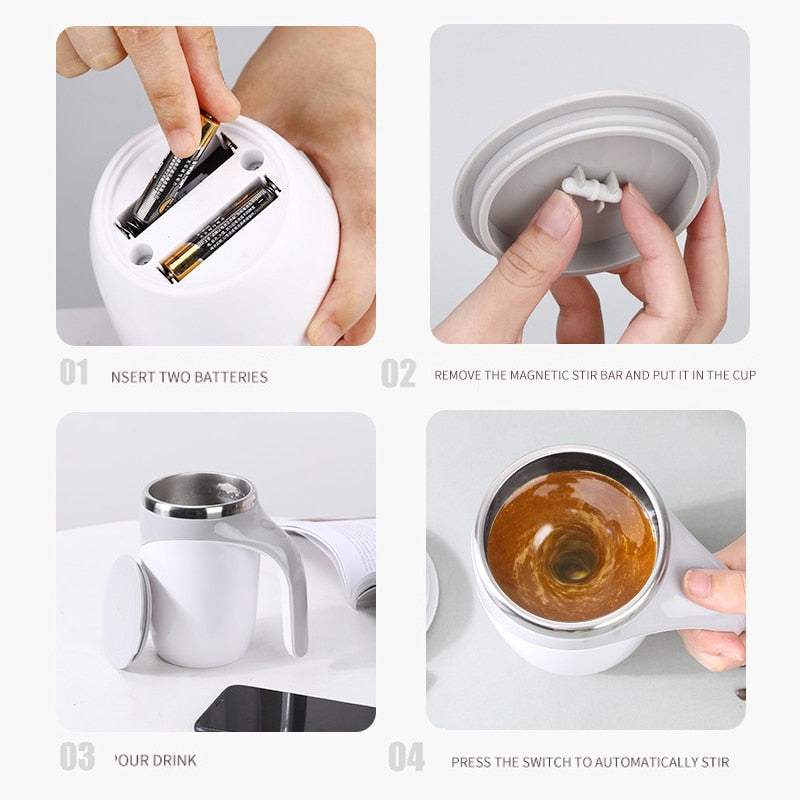 Lisslune | Automatic Magnetic Stirring Thermal Cup