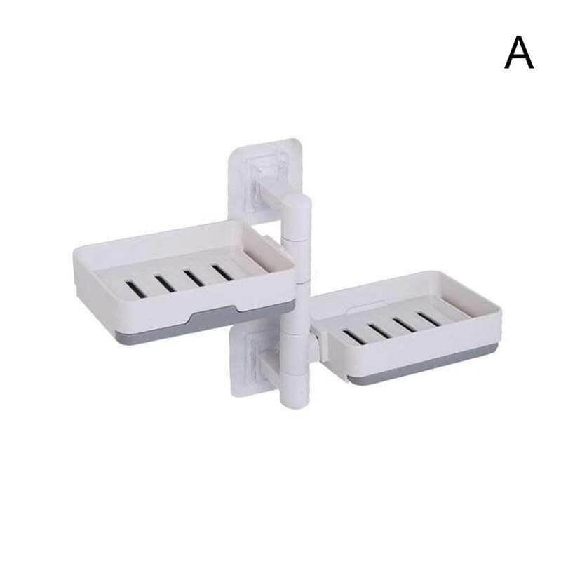 Lisslune | Wall-Mounted Multi Layer Rotatable Soap Holder