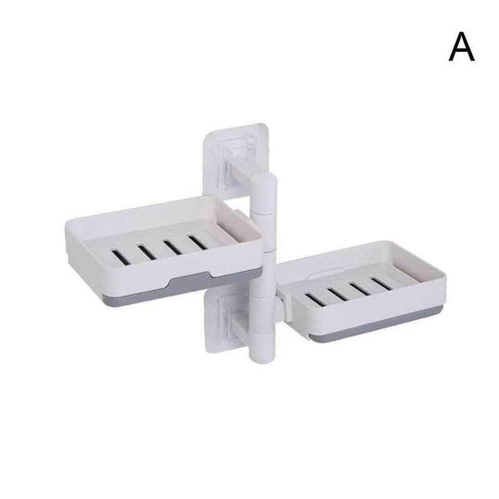 Lisslune | Wall-Mounted Multi Layer Rotatable Soap Holder