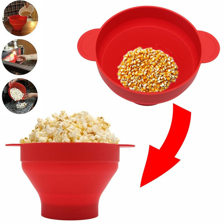Lisslune | Microwave Popcorn Maker Bowl