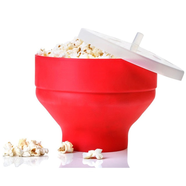 Lisslune | Microwave Popcorn Maker Bowl