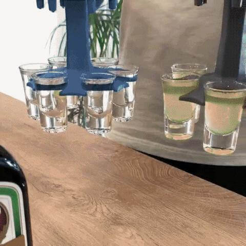 Lisslune | 6-Shot Portable Party Time Fun Drink Dispenser