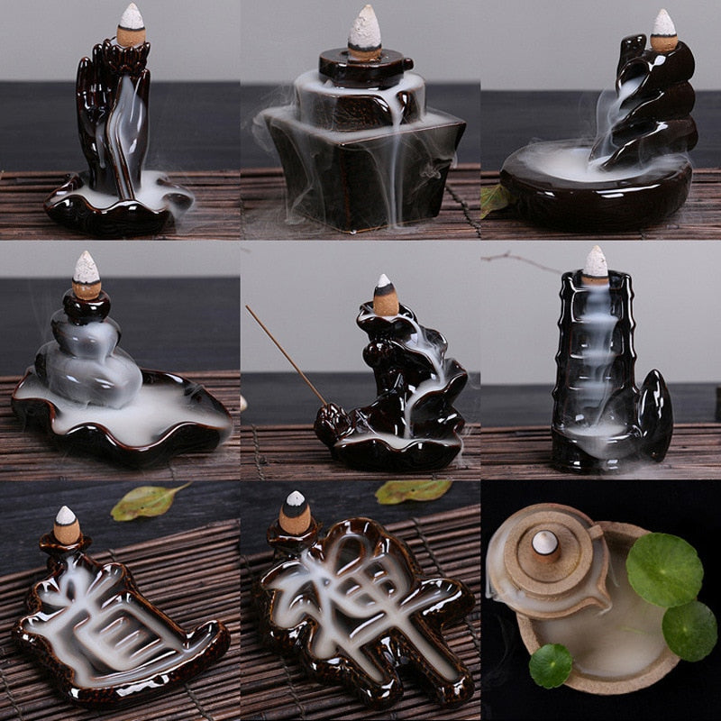 Lisslune | Creative Ceramic Backflow Incense Burners