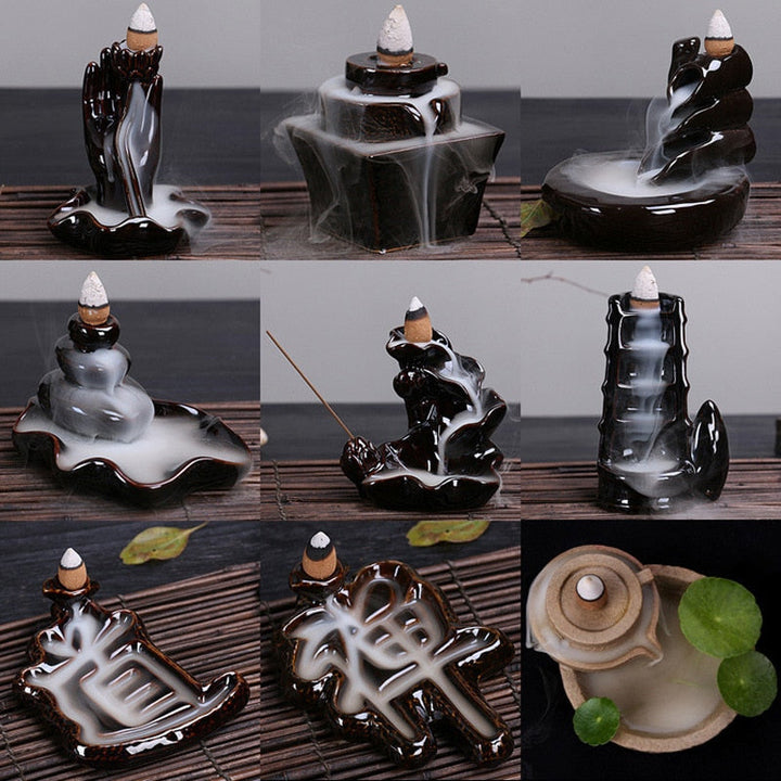 Lisslune | Creative Ceramic Backflow Incense Burners