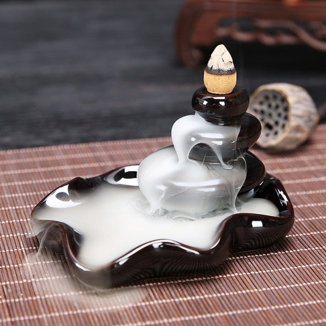 Lisslune | Creative Ceramic Backflow Incense Burners
