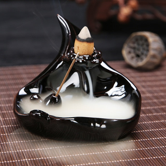 Lisslune | Creative Ceramic Backflow Incense Burners