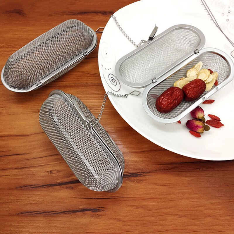 Lisslune | Stainless Steel Hanging Reusable Spice Filter