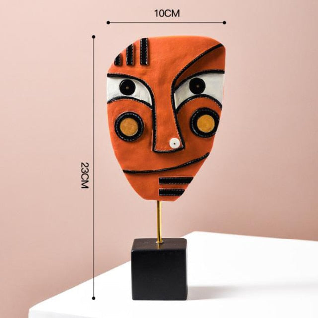 Lisslune | Abstract Pop Art Face Home Sculpture