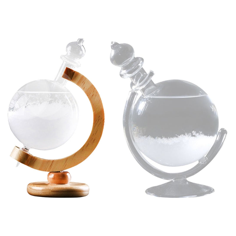 Lisslune | Wooden Weather Forecast Crystal Glass