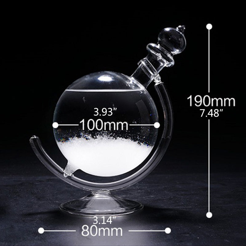 Lisslune | Wooden Weather Forecast Crystal Glass