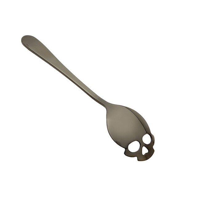 Lisslune | Skull Shaped Stainless Steel Spoon