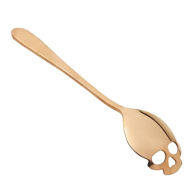 Lisslune | Skull Shaped Stainless Steel Spoon
