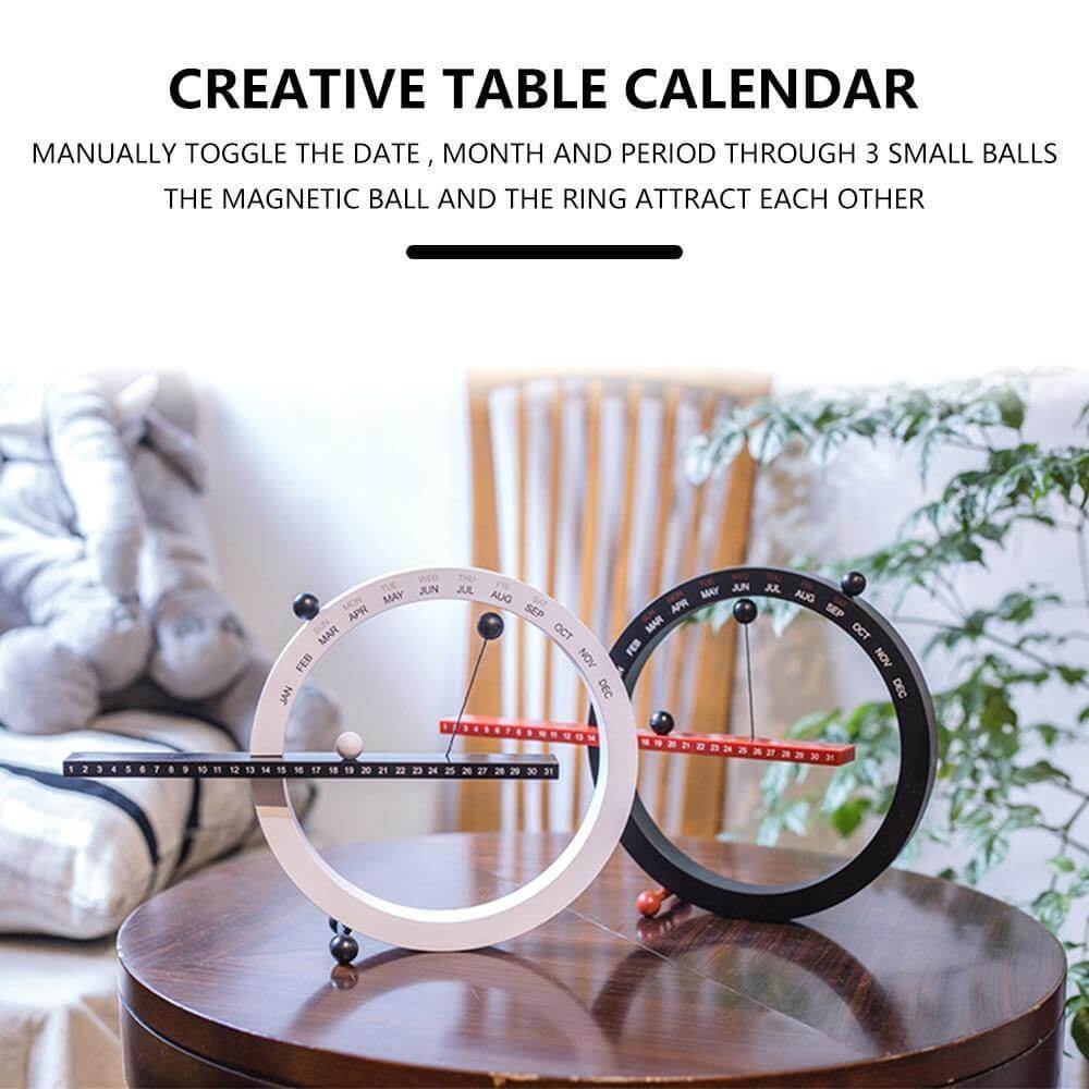 Lisslune | Flip Magnetic Manual Daily Desktop Calendar
