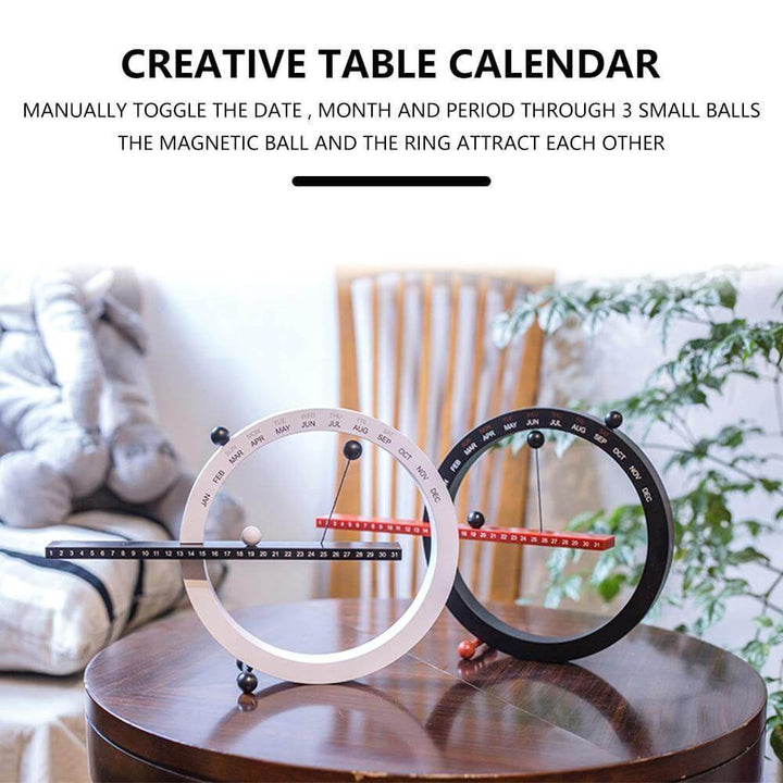 Lisslune | Flip Magnetic Manual Daily Desktop Calendar