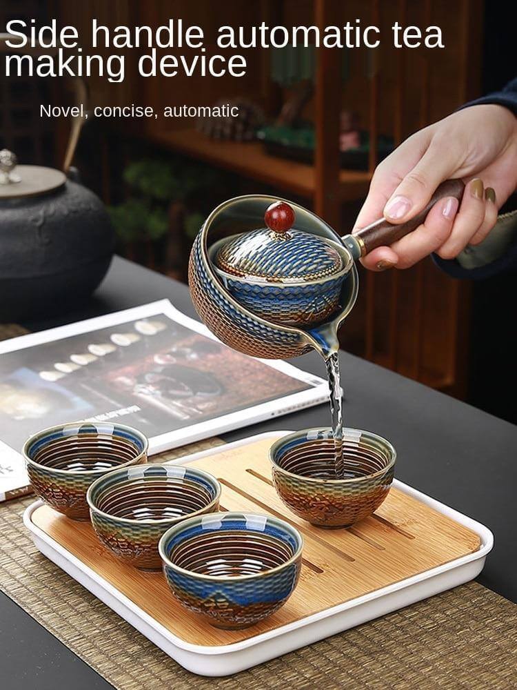 Lisslune | Unique Ceramic Moving Teapot Filter Set