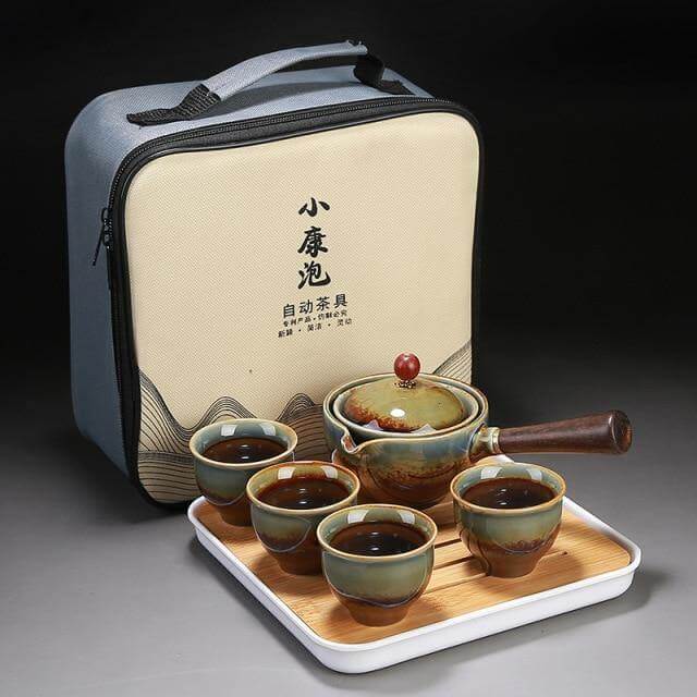 Lisslune | Unique Ceramic Moving Teapot Filter Set