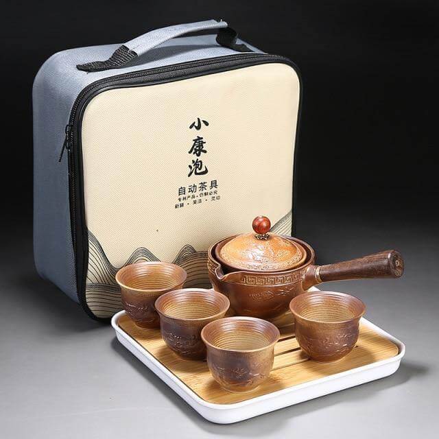 Lisslune | Unique Ceramic Moving Teapot Filter Set
