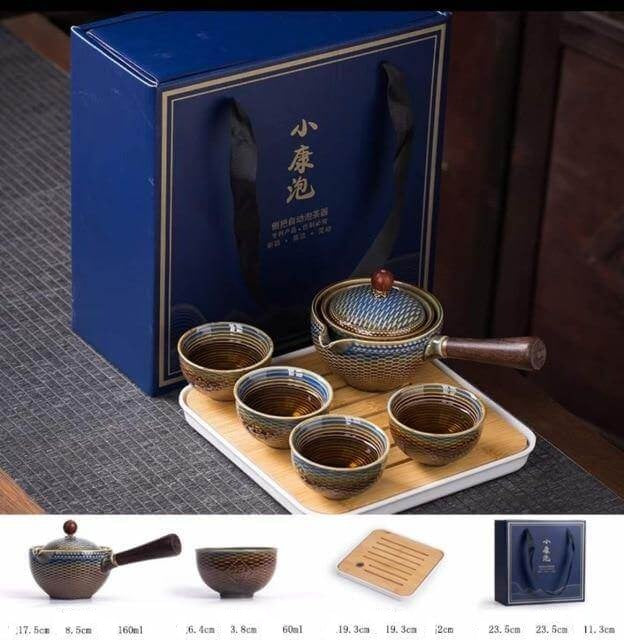 Lisslune | Unique Ceramic Moving Teapot Filter Set