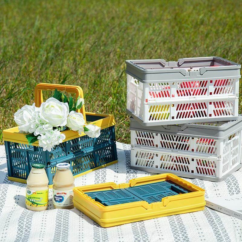 Lisslune | Foldable Easy Shopping Folding Basket
