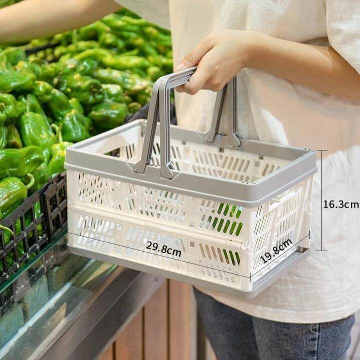 Lisslune | Foldable Simple Shopping Folding Basket