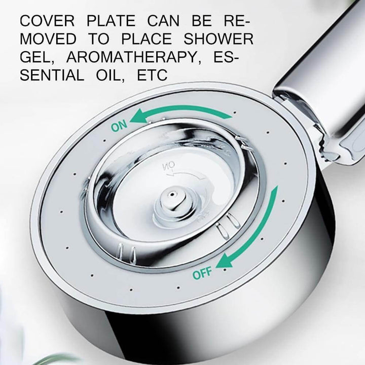 Lisslune | Double-Sided High Pressure Soap Dispensing Shower Head