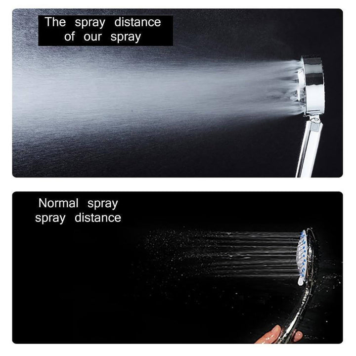 Lisslune | Double-Sided High Pressure Soap Dispensing Shower Head