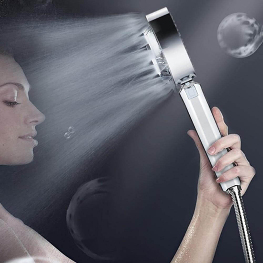 Lisslune | Double-Sided High Pressure Soap Dispensing Shower Head