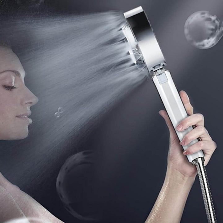 Lisslune | Double-Sided High Pressure Soap Dispensing Shower Head