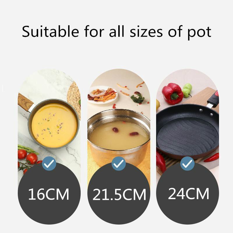 Lisslune | No Spill Anti Overflow Pot Cooking Lid