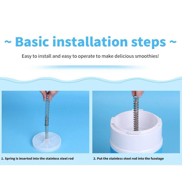 Lisslune | Portable Manual Easy Ice Crusher Maker