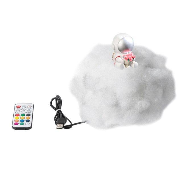 Lisslune | Astronaut Colorful Clouds Night Light