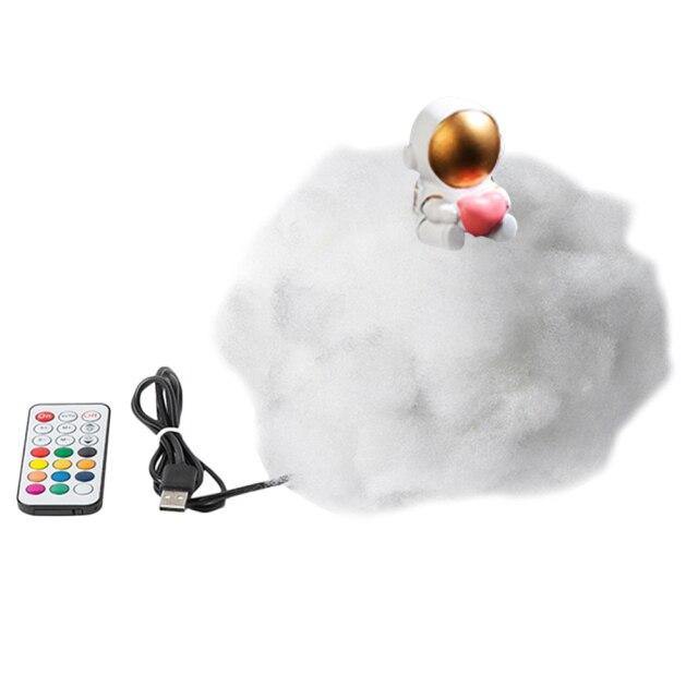 Lisslune | Astronaut Colorful Clouds Night Light