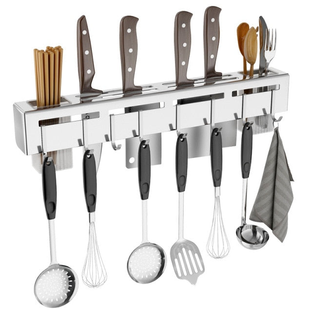 Lisslune | Punch-free Kitchen Tableware Storage Rack