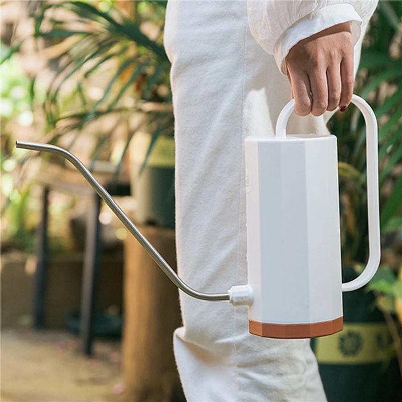 Lisslune | Elegant Geometric Gooseneck Plant Watering Can