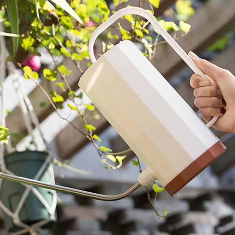 Lisslune | Elegant Geometric Gooseneck Plant Watering Can