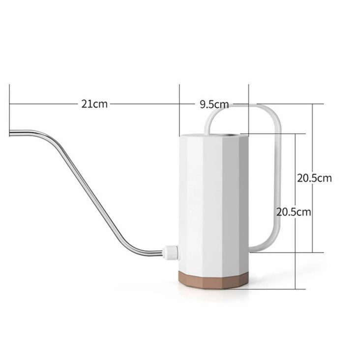 Lisslune | Elegant Geometric Gooseneck Plant Watering Can