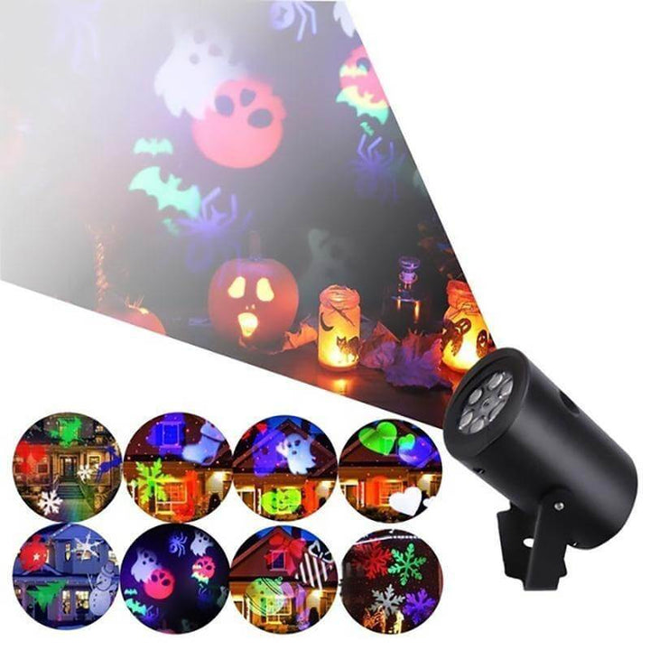 Lisslune | LED Halloween Decoration Landscape House Projector