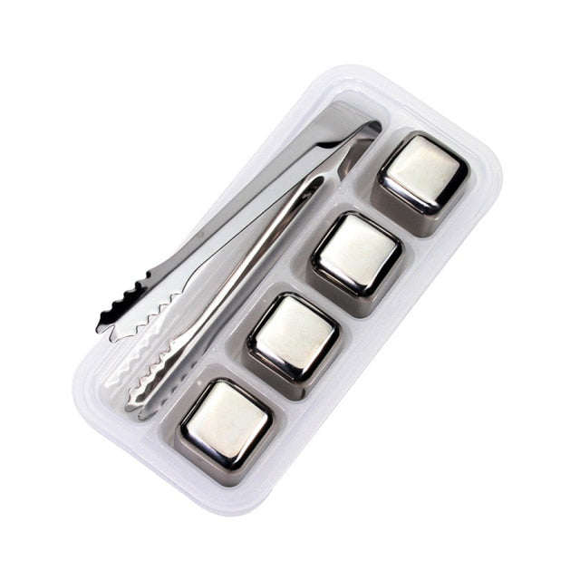 Lisslune | Stainless Steel Reusable Ice Cubes
