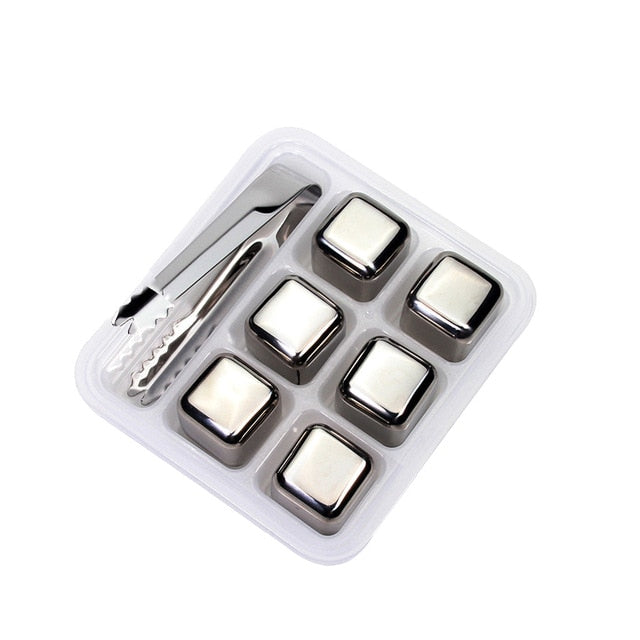 Lisslune | Stainless Steel Reusable Ice Cubes