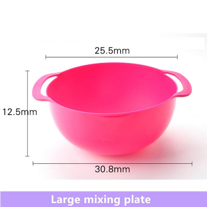 Lisslune | Rainbow Multifunctional Stackable Kitchen Bowl Set