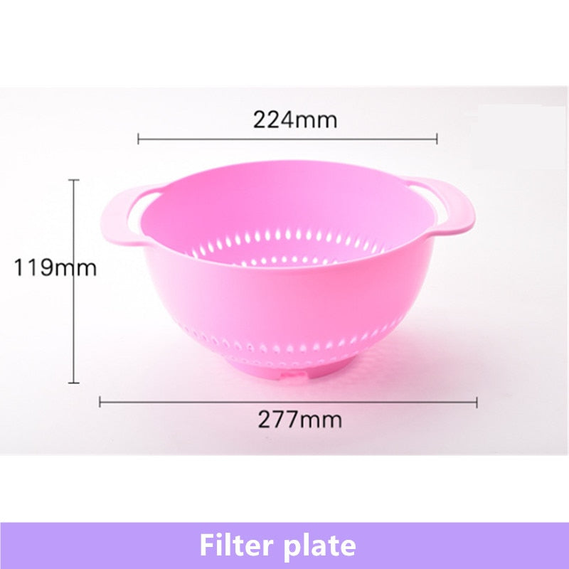 Lisslune | Rainbow Multifunctional Stackable Kitchen Bowl Set