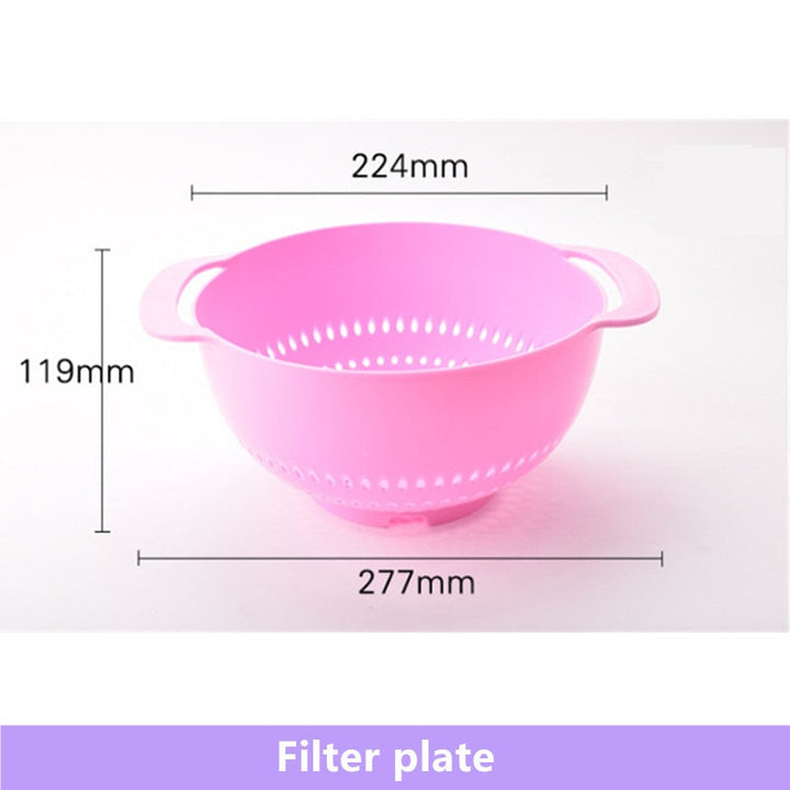 Lisslune | Rainbow Multifunctional Stackable Kitchen Bowl Set
