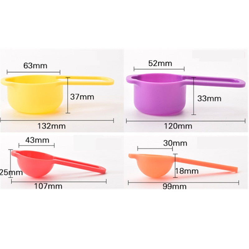 Lisslune | Rainbow Multifunctional Stackable Kitchen Bowl Set