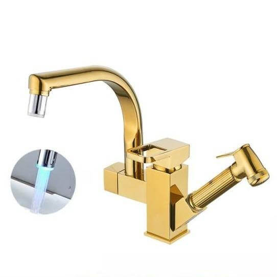 Lisslune | 2in1 Elegant 360 Rotating Sink Faucet