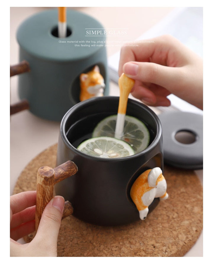 Lisslune | Cute Dog Coffee Mug